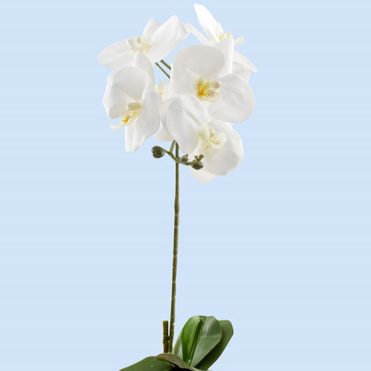 Artificial potted orchid