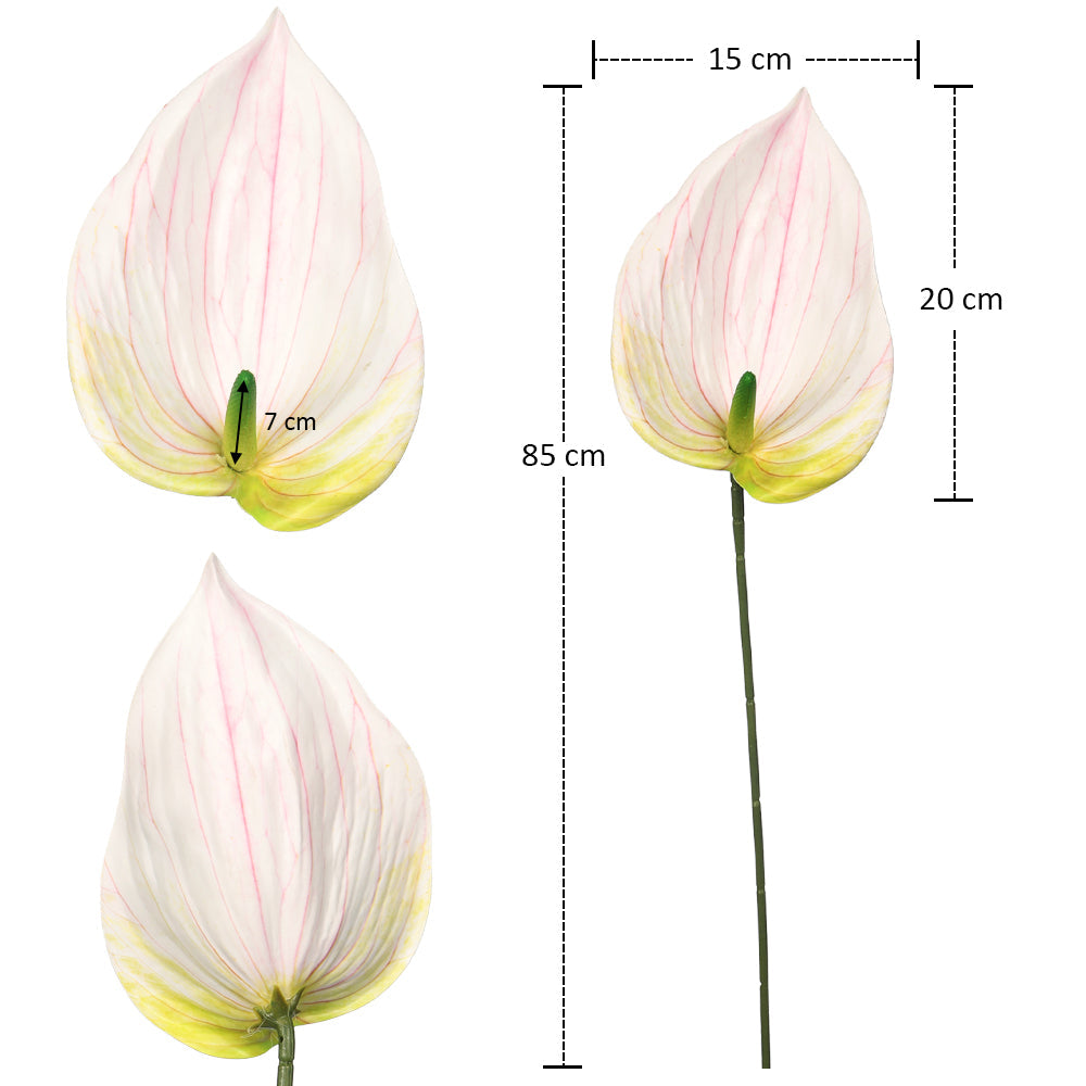 fake anthurium flower