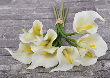 real touch mini calla lilies