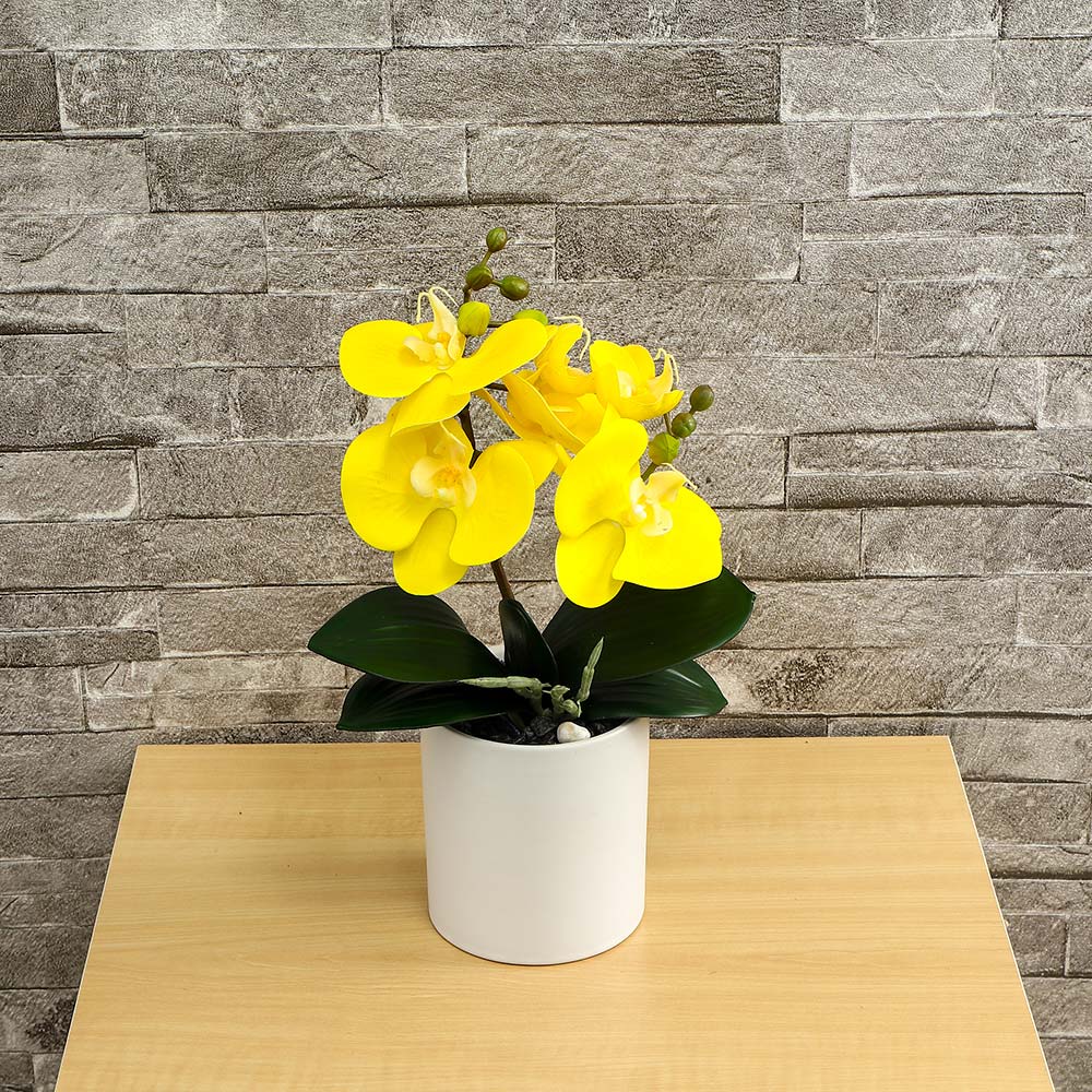 Large artificial orchids